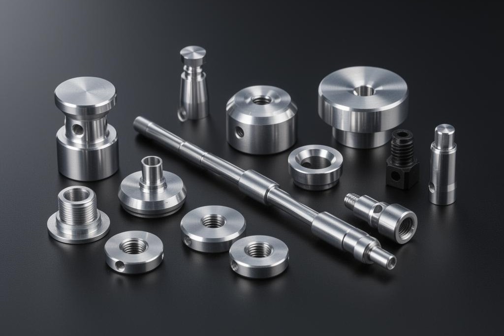 Nos réalisations en usinage CNC de précision La fabrication de pièces unitaires est notre quotidien. Prototypes fonctionnels, pièces de rechange introuvables, outillage spécifique.